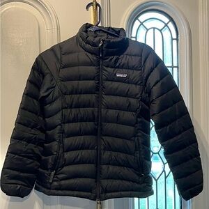 Patagonia Kids Classic Black Puffer Coat